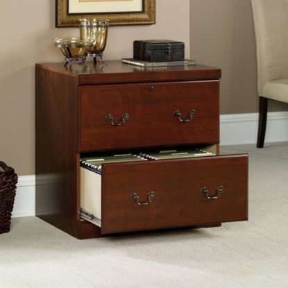 Picture of Sauder Heritage Hill 30-1/8inW x 20-1/2inD Lateral 2-Drawer File Cabinet, Classic Cherry