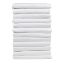 Picture of 1888 Mills Suite Touch Twin XXL Flat Sheets, 66in x 120in, White, Pack Of 24 Sheets