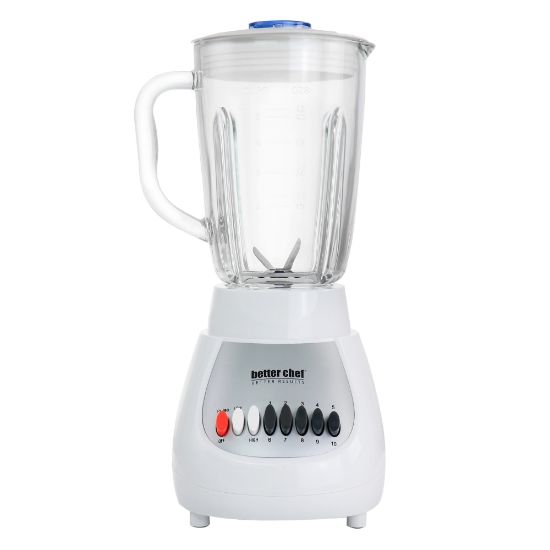 Picture of Better Chef 10-Speed Blender, White/Silver