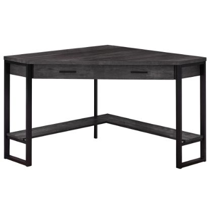 Picture of Monarch Specialties Jordan 42inW Corner Computer Desk, Black