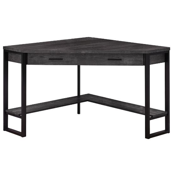 Picture of Monarch Specialties Jordan 42inW Corner Computer Desk, Black