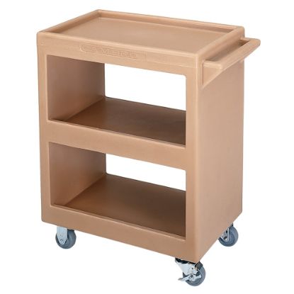 Picture of Cambro BC225 Bus Cart, 32-1/4inH x 28inW x 16inD, Coffee Beige