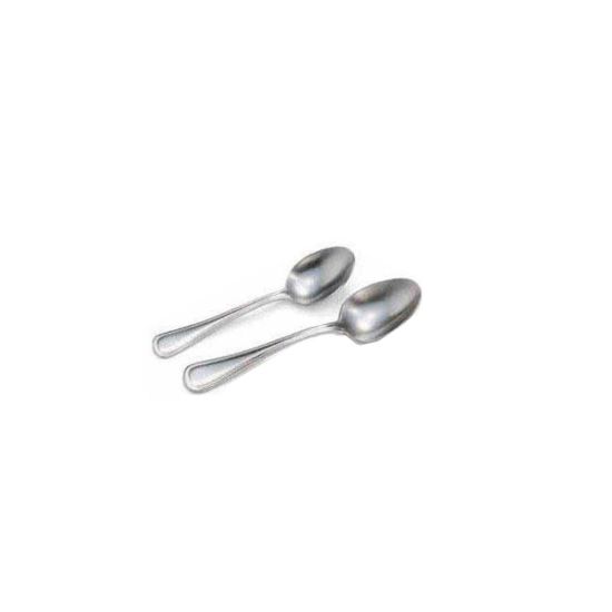 Picture of Walco Pacific Rim Stainless Steel Dessert Spoons, Silver, Pack Of 24 Spoons