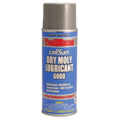 Picture of Crown Dry Moly Lubricant Aerosol Spray, 11.6 Oz, Pack Of 12 Cans