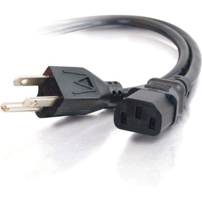 Picture of C2G 5ft 16 AWG Universal Power Cord (NEMA 5-15P to IEC320C13) TAA - C2G 5ft 16 AWG Universal Power Cord (NEMA 5-15P to IEC320C13) TAA