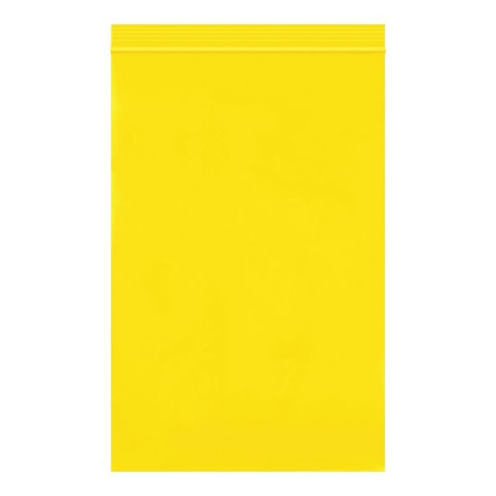 Picture of Partners Brand 2 Mil Colored Reclosable Poly Bags, 6in x 9in, Yellow, Case Of 1000