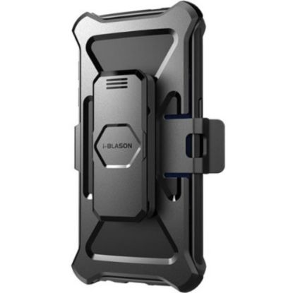 Picture of i-Blason Prime Carrying Case (Holster) Smartphone - Blue - Impact Resistant, Shock Resistant Interior, Drop Resistant, Bump Resistant, Abrasion Resistant - Polycarbonate Body - Belt Clip