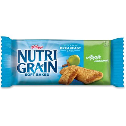 Picture of Kelloggs Nutri-Grain Bars, Apple Cinnamon, 1.3 Oz, Box Of 16