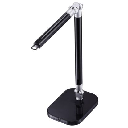 Picture of BLACK+DECKER PureOptics Exalt Bar LED Clamp-On Desk Lamp, Adjustable, 19inH, Black