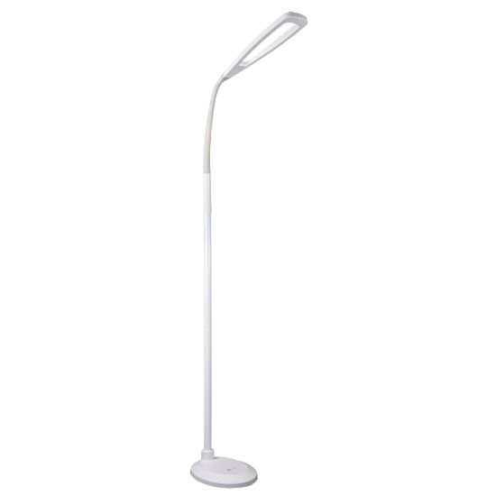 Picture of OttLite Flex LED Floor Lamp, 71inH, White