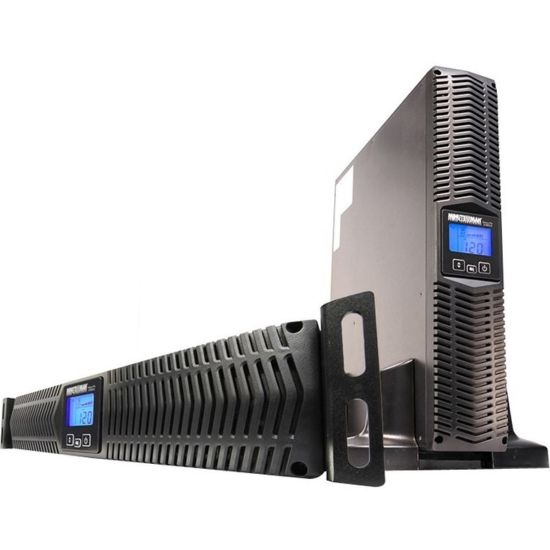 Picture of Minuteman 750 VA Line Interactive Rack/Wall/Tower UPS with 8 0utlets - 2U Wall Mountable, Rack-mountable, Tower - 9.70 Minute Stand-by - 120 V AC, 125 V AC Input - 125 V AC Output - Serial Port - USB - 8 x NEMA 5-15R