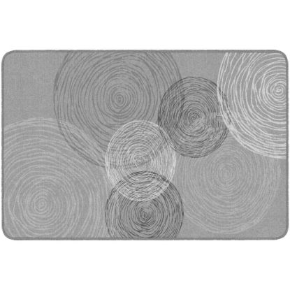 Picture of Flagship Carpets Kaleidoscope Rectangular Rug, 48in x 72in, Gray