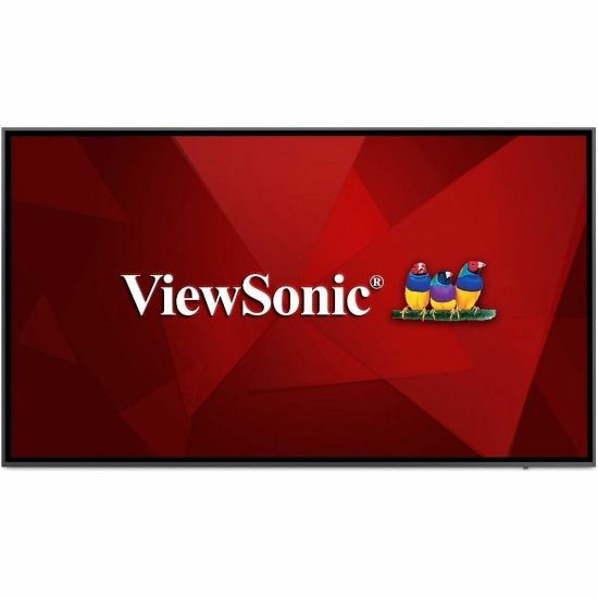 Picture of ViewSonic Commercial Display CDE7520-W - 4K 24/7 Operation, Integrated Software, 3GB RAM, 16GB Storage - 450 cd/m2 - 75in - Commercial Display CDE7520-W - 4K 24/7 Operation, Integrated Software, 3GB RAM, 16GB Storage - 450 cd/m2 - 75in