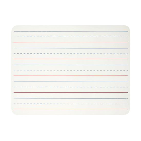 Picture of Charles Leonard Dry Erase Lap Board, 1-Sided Lined, 9in X 12in, Pack Of 12