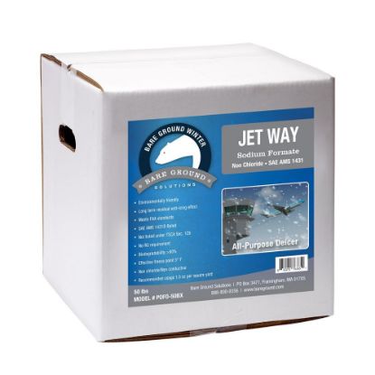 Picture of Bare Ground Jet Way Sodium Formate Deicer, 50 Lb Box