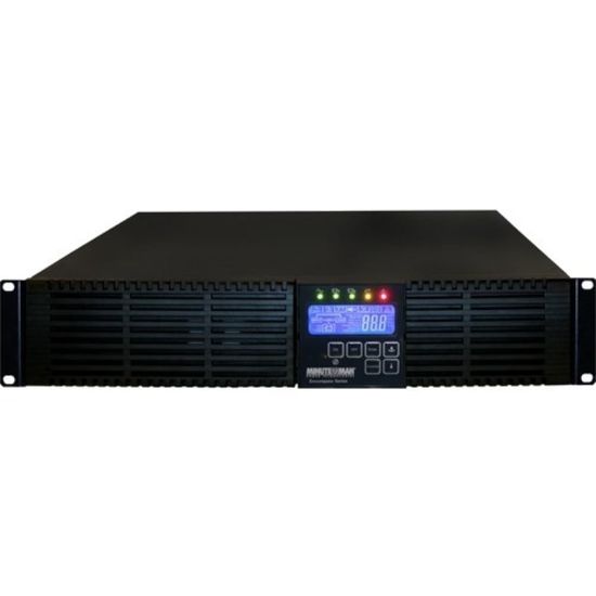 Picture of Minuteman Encompass EC1500RT2U 1500VA Tower/Rack Mountable UPS - 2U Rack/Tower - 5 Minute Stand-by - 120 V AC Input - 120 V AC Output - Serial Port - USB - 6 x NEMA 5-15R