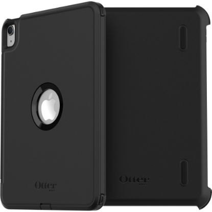 Picture of OtterBox Defender Series Pro Antimicrobial Case For Apple iPad Air (5th Gen), iPad Air (4th Gen) Tablet, Black