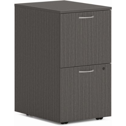 Picture of HON Mod HLPLPMFF Pedestal - 15in x 20in28in - 2 x File Drawer(s) - Finish: Slate Teak