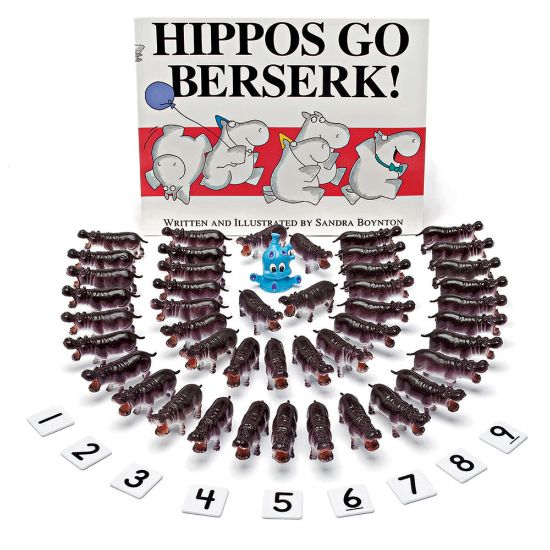 Picture of Primary Concepts 3D Storybooks, Hippos Go Berserk, Set Of 2 Books