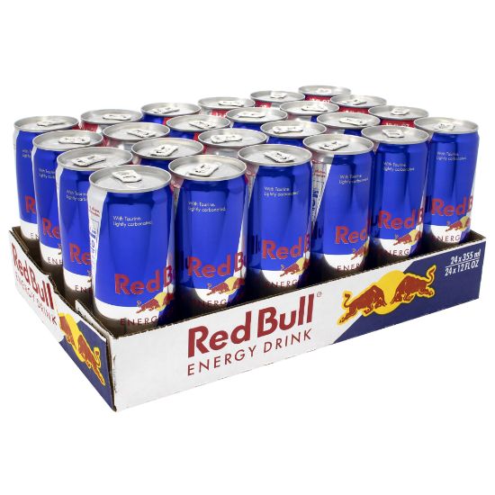 Picture of Red Bull Original Energy Drinks, 12 Oz, Pack Of 24 Cans