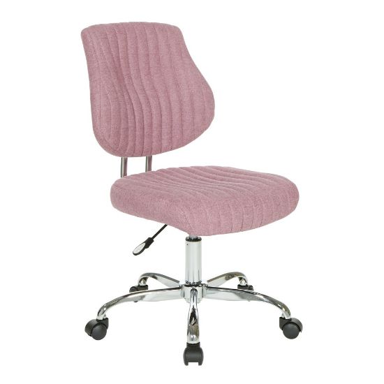 Picture of Office Star Sunnydale Fabric Mid-Back Office Chair, Orchid