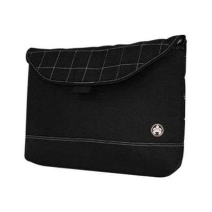 Picture of Mobile Edge Sumo 14.1in PC or 15.4in MacBook Nylon Sleeve - Notebook sleeve - 14.1in / 15.4in - black, white