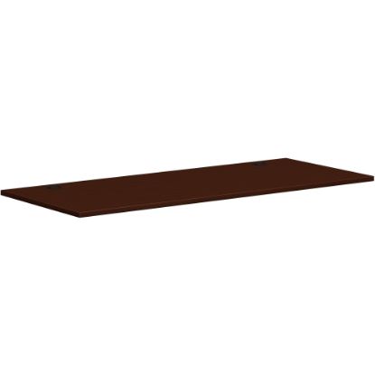 Picture of HON Mod HLPLRW7230 Work Surface - 72in x 30in - Finish: Traditional Mahogany, Laminate