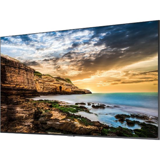 Picture of Samsung QE75T Digital Signage Display - 75in LCD - ARM Cortex A72 1.70 GHz - 2 GB LPDDR4 - 3840 x 2160 - Direct LED - 300 Nit - 2160p - HDMI - USB - SerialEthernet - Tizen 4.0, VDLinux