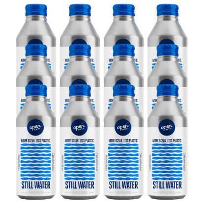 Picture of Open Water Still Bottled Water With Electrolytes, 16 Oz, Case Of 12