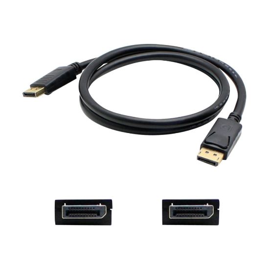 Picture of AddOn 3ft DisplayPort Cable - DisplayPort cable - DisplayPort (M) to DisplayPort (M) - 3.3 ft - black