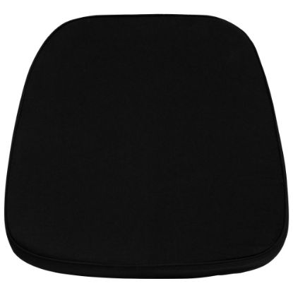 Picture of Flash Furniture Soft Fabric Chair Cushion For Wood/Resin Chiavari Chairs, Black