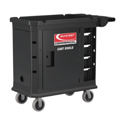 Picture of Suncast Commercial Utility Cart Shield, Black, PUCCS1937