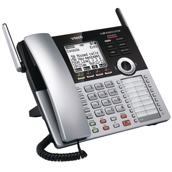 Picture of VTech DECT 6.0 Expandable Corded Small Business Phone System Main Console, CM18445