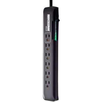 Picture of Minuteman Slimline Series MMS664S - Surge protector - AC 120 V - 1.8 kW - output connectors: 6