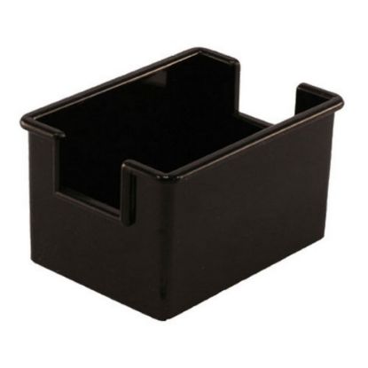 Picture of Winco Plastic Sugar Packet Holder, 3-1/2inL x 2-1/2inW x 2inH, Black