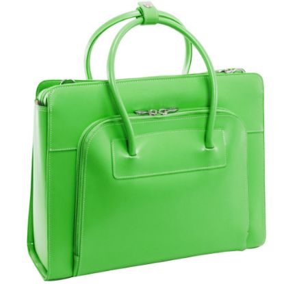 Picture of McKlein 15in Leather Laptop Briefcase