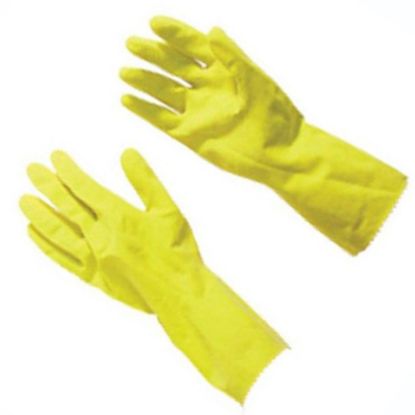 Picture of PIP Dish Gloves, Large, 12in, Yellow