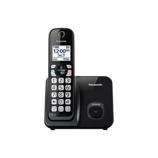 Picture of Panasonic DECT 6.0 Cordless Telephone, 1 Handset, KX-TGD510B