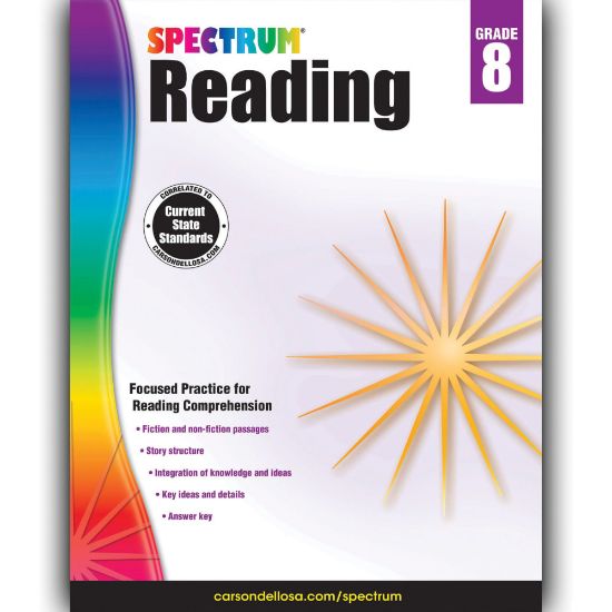 Picture of Spectrum Reading Workbook, Grade 8