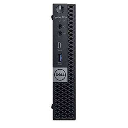 Picture of Dell Optiplex 7070 Micro Refurbished Desktop PC, Intel i5, 8GB Memory, 256GB Solid State Drive, Windows 10 Pro