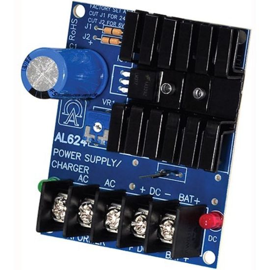 Picture of Altronix AL624 Proprietary Power Supply - Wall Mount - 16 V AC, 24 V AC Input - 6 V DC, 12 V DC, 24 V DC Output - 1 +12V Rails