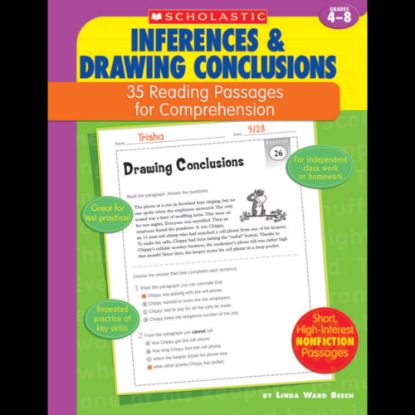 Picture of Scholastic Comprehension - Inference - Grades 4-8