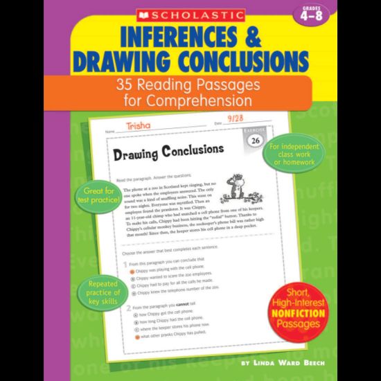 Picture of Scholastic Comprehension - Inference - Grades 4-8