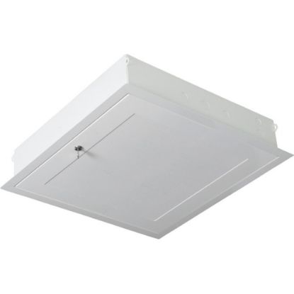 Picture of Premier Mounts 2 x 2 ft. Plenum Rated False Ceiling Equipment Storage GearBox - External Dimensions: 23.9in Width x 5.1in Depth x 23.9in Height - 50 lb - Hinged Closure - For Audio/Video System, Gear - 1