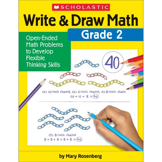 Picture of Scholastic Write & Draw Math: Grade 2