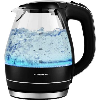 Picture of Ovente KG83B 1.5 Liter Electric Hot Water Kettle, Black