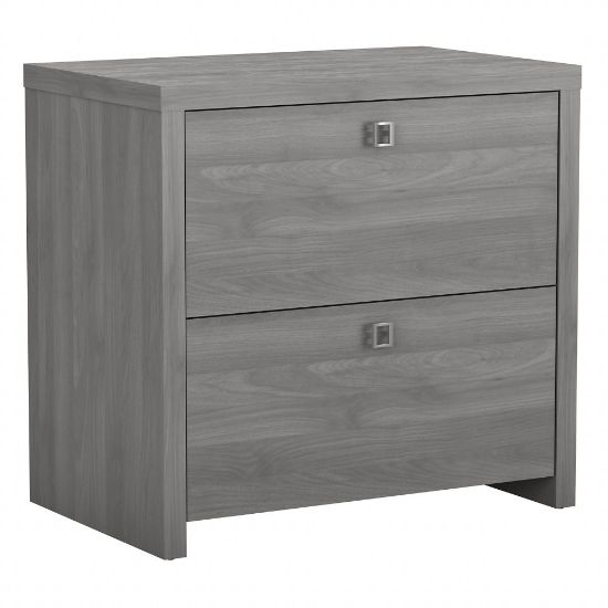 Picture of Bush Business Furniture Echo 31-5/8inW x 20inD Lateral 2-Drawer File Cabinet, Modern Gray, Standard Delivery