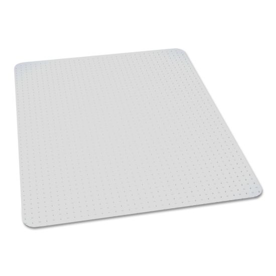 Picture of SKILCRAFT Biobased Chair Mat For High-Pile Carpets, 46in x 60in, No Lip, Clear (AbilityOne 7220-01-656-8318)