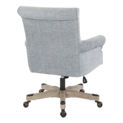 Picture of Office Star Megan Metal/Wood Office Chair, Mist