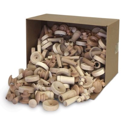 Picture of Pacon Creativity Street Natural Wood Turnings, 18 Lb